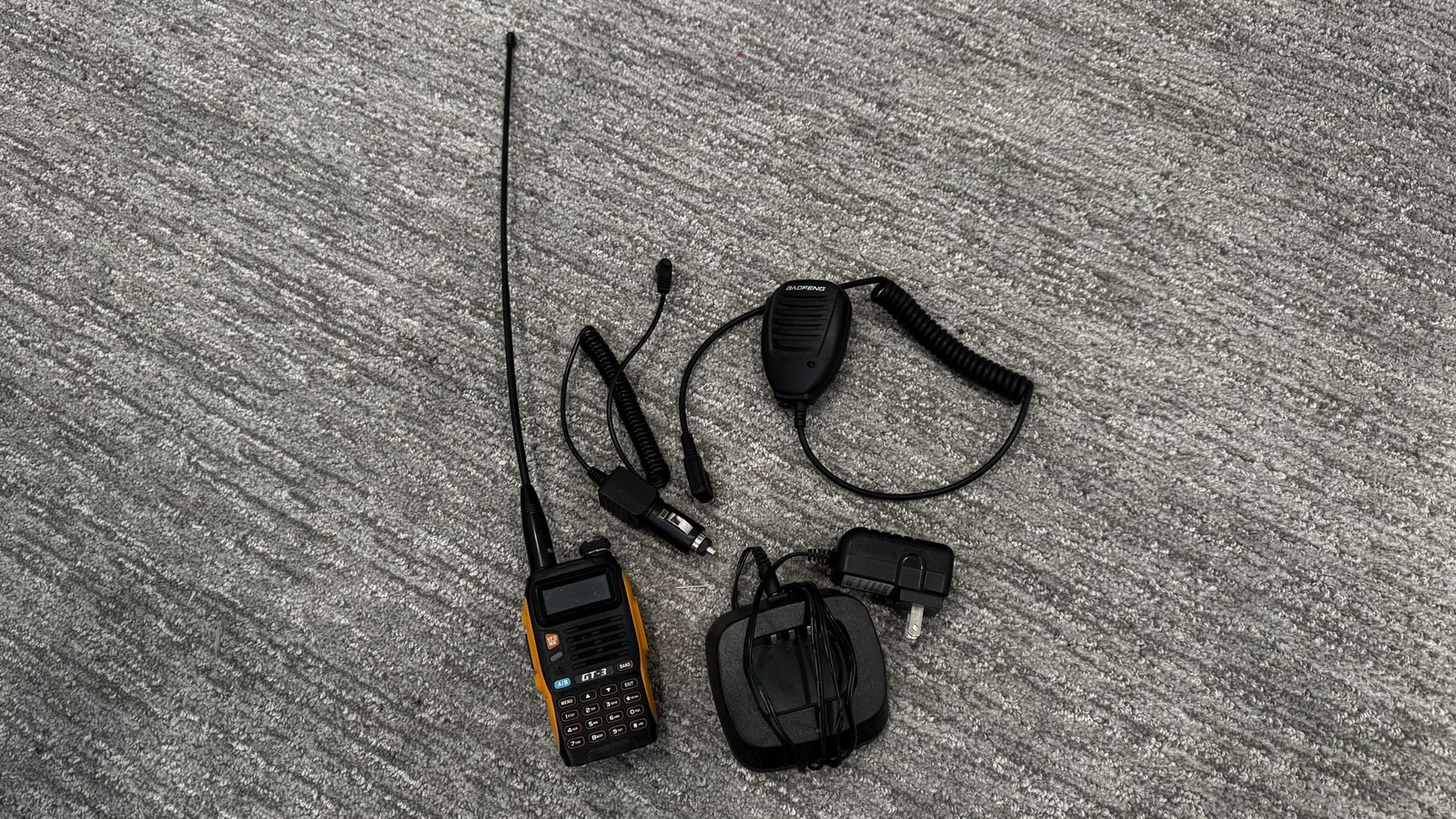 Baofeng Handheld Radio GT-3 Mark II with Accessories and User Manual