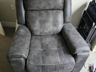 Leather Power Recliner