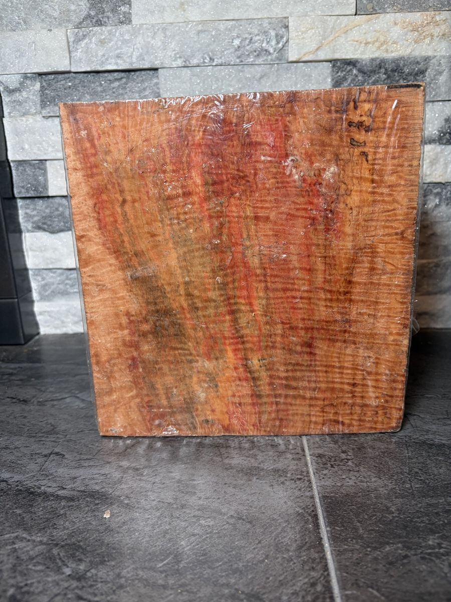 Silver Maple Turning Blank Highly Figured