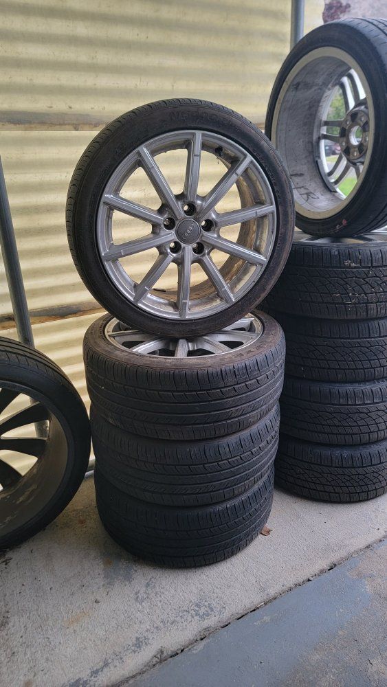 Audi A3 Aluminum 18x8 wheel