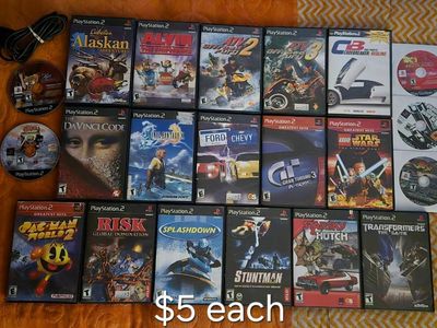 Ps2 games $5 each including Ford vs Chevy! trades considered!