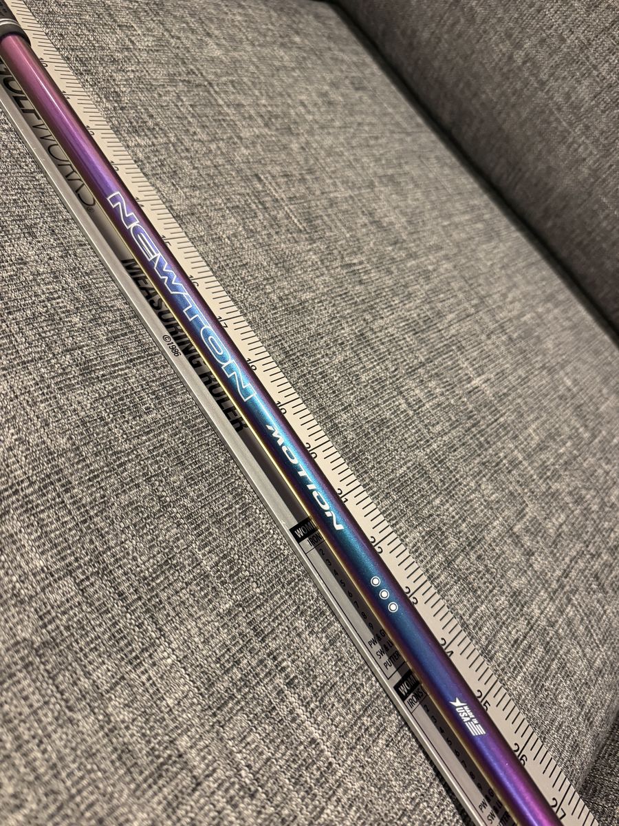 Newton Motion Regular 63g Driver Shaft - Srixon Adapter - 3 Dot - Approx 45.5" Installed