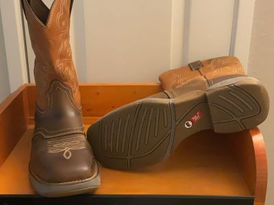 Twisted X Leather Tony Lama Cowboy Boots - Men's Size 12D - Excellent Condition