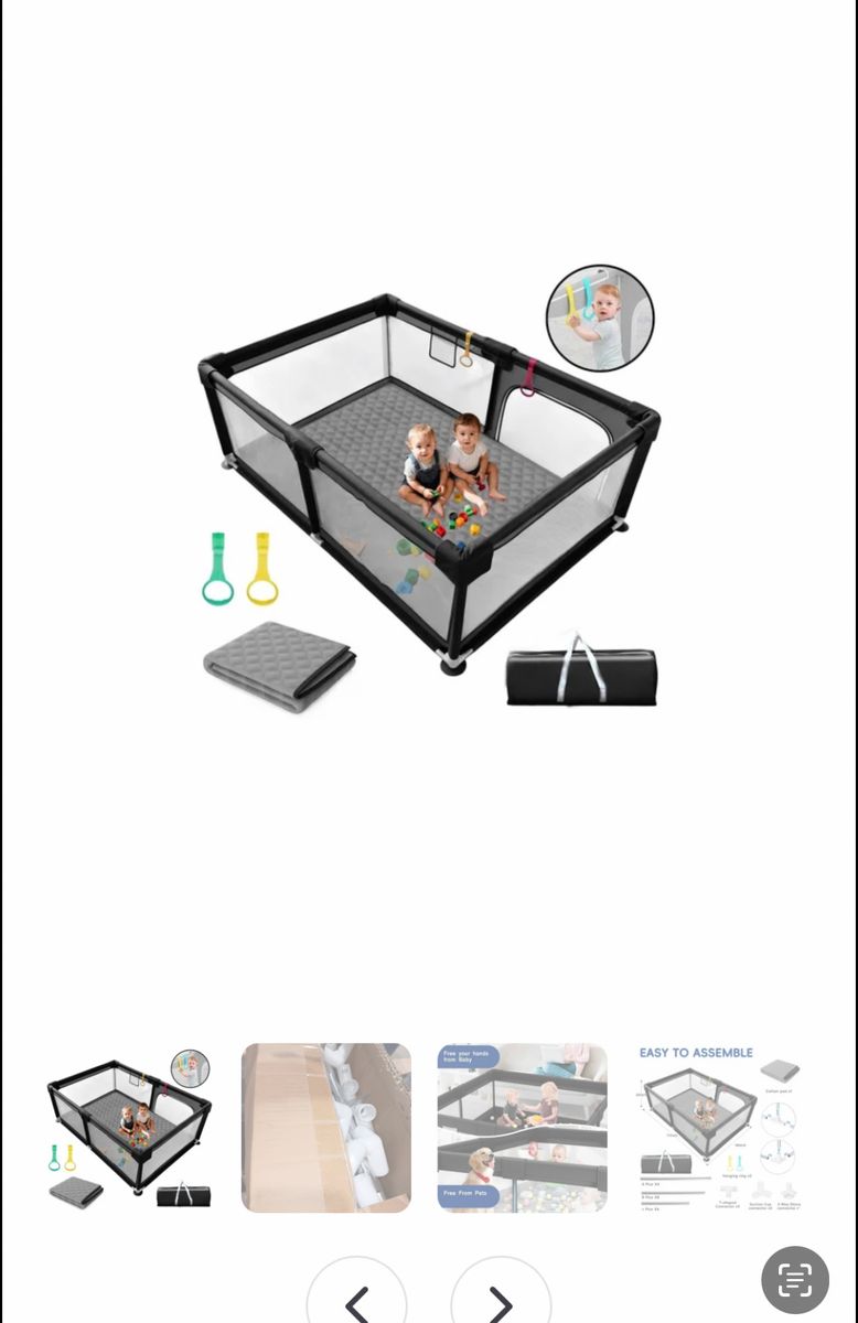 Playpen with Mat