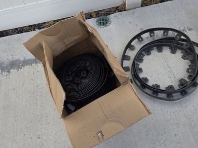Free landscape edging 1.5" tall around 80-90 feet worth