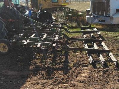 John Deere 960 Danish harrow with drag