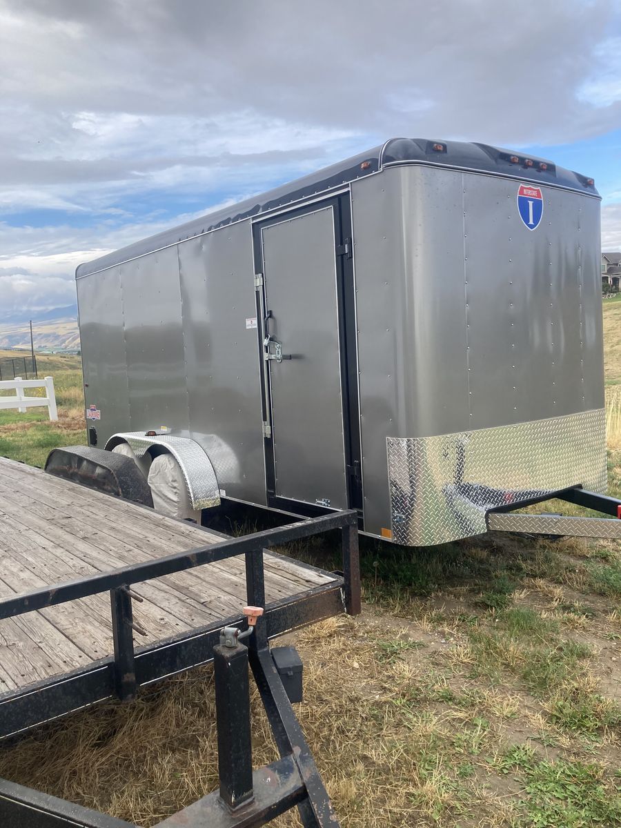 Interstate Cargo Enclosed Trailer - Silver