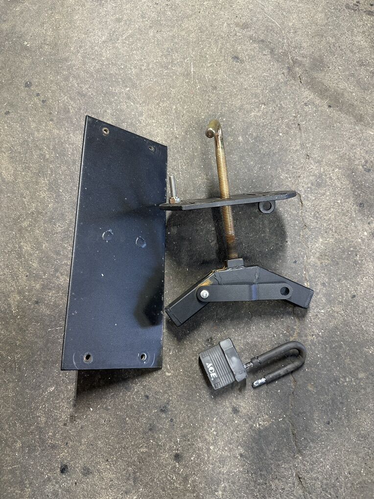 Rack Spare Tire Mount For Roof With Lock Jeep