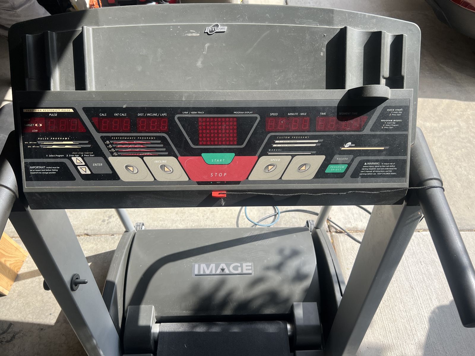 Image 10.4QL Treadmill