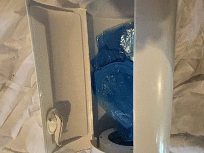 Diaper pail and baby bathtub