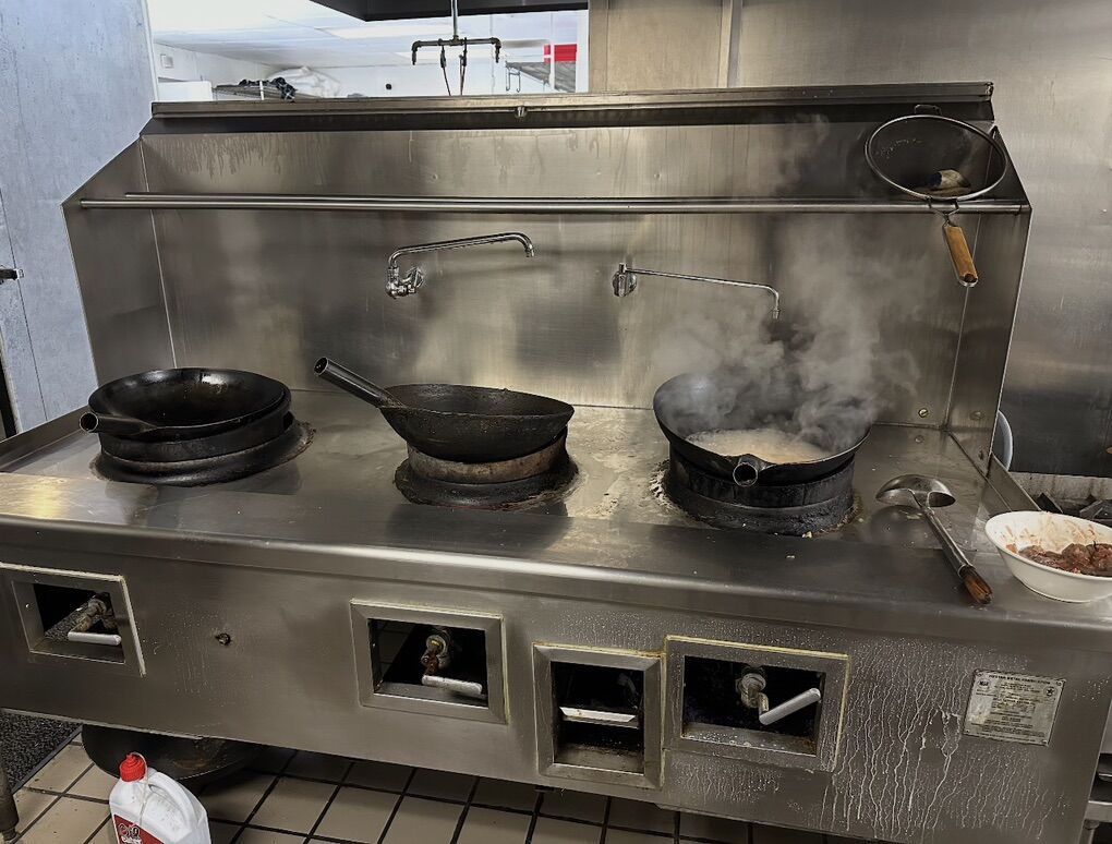 Commercial Gas Work Range - Have Duty