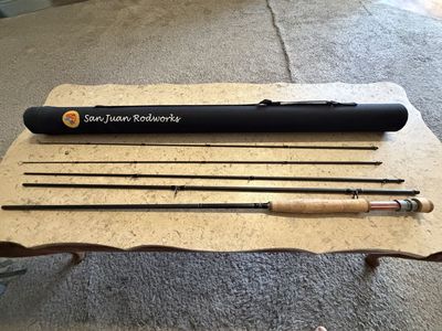 San Juan Rodworks The Gunnison 10ft 4Wt Fly Fishing Rod w/ 2 cases