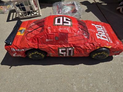inflatable budweiser car
