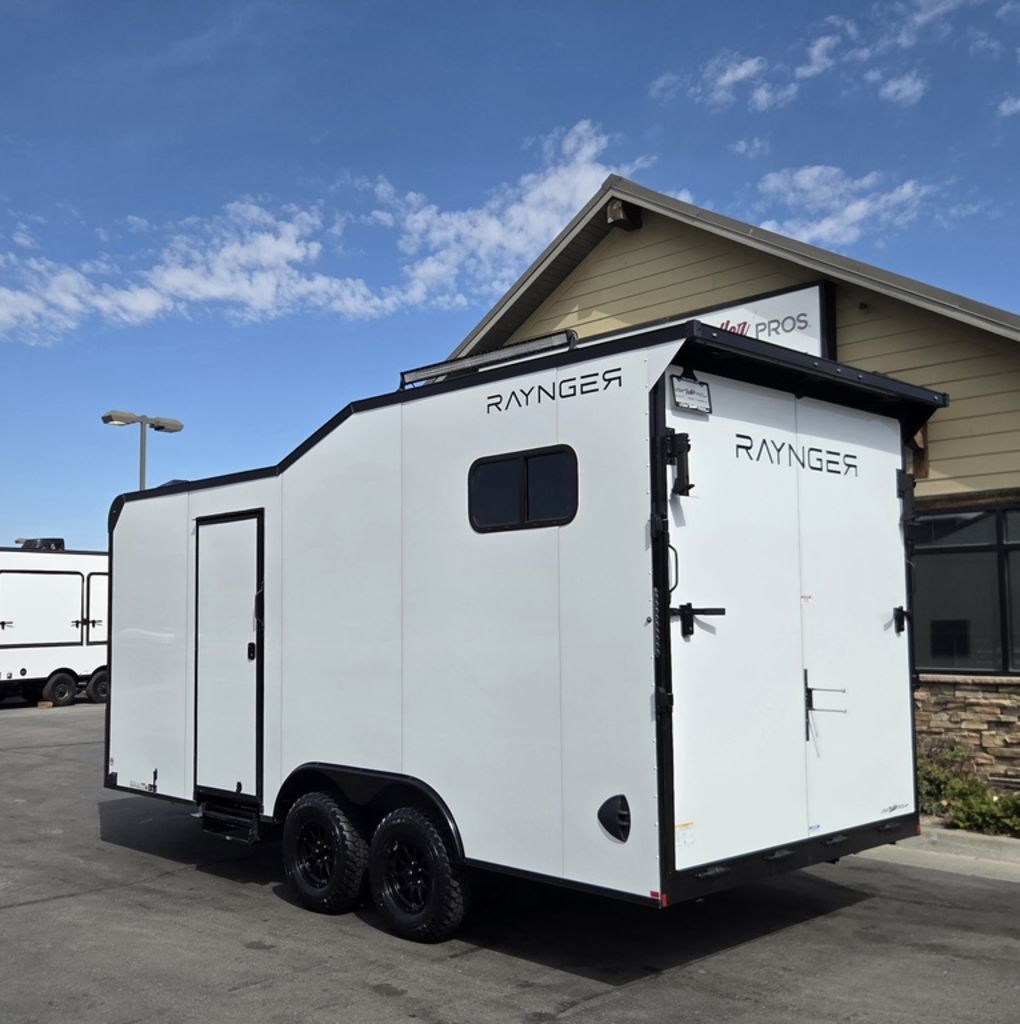 8x18 / 8.5x18 Off Road Toy Hauler Travel Trailer Enclosed Cargo UTV/ATV Pkg Raynger 2026