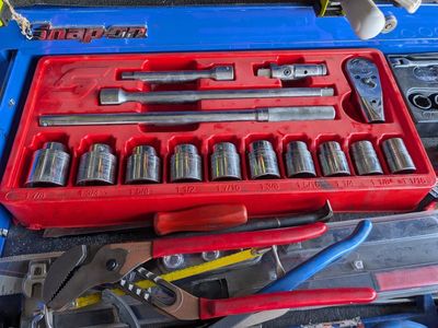 snap on 414AHD 3/4 ratchet set