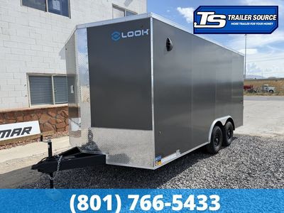 8.5x16 Look ST DLX Enclosed Cargo Trailer - 7'0" Interior - 10K GVWR - .080 PolyCor