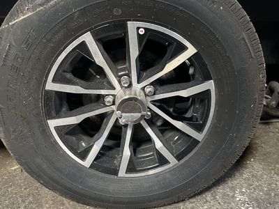 Mag wheels for trailer