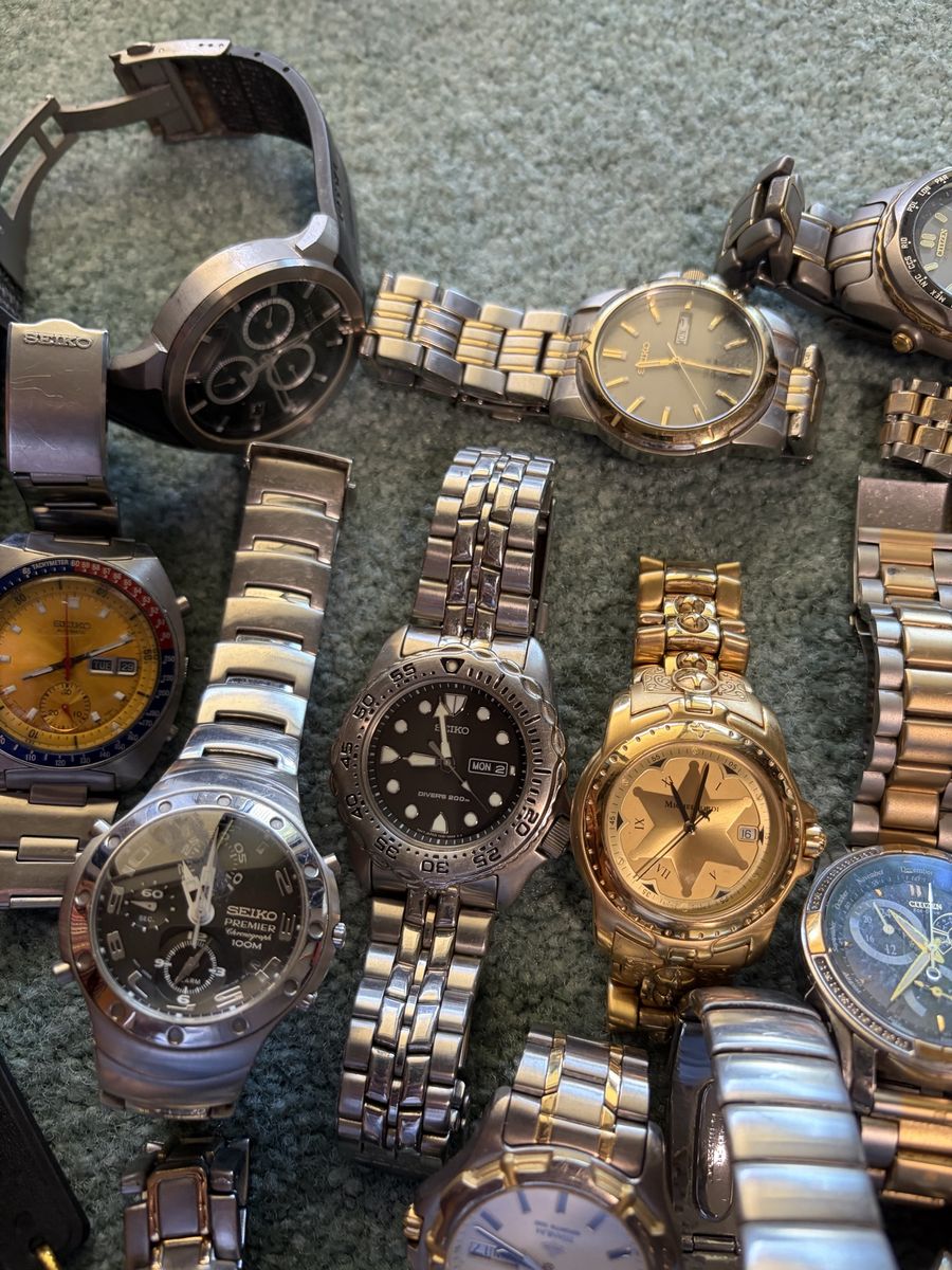Assorted Men's and Women's Wristwatches Lot - Seiko, Citizen, Bulova, Krieger