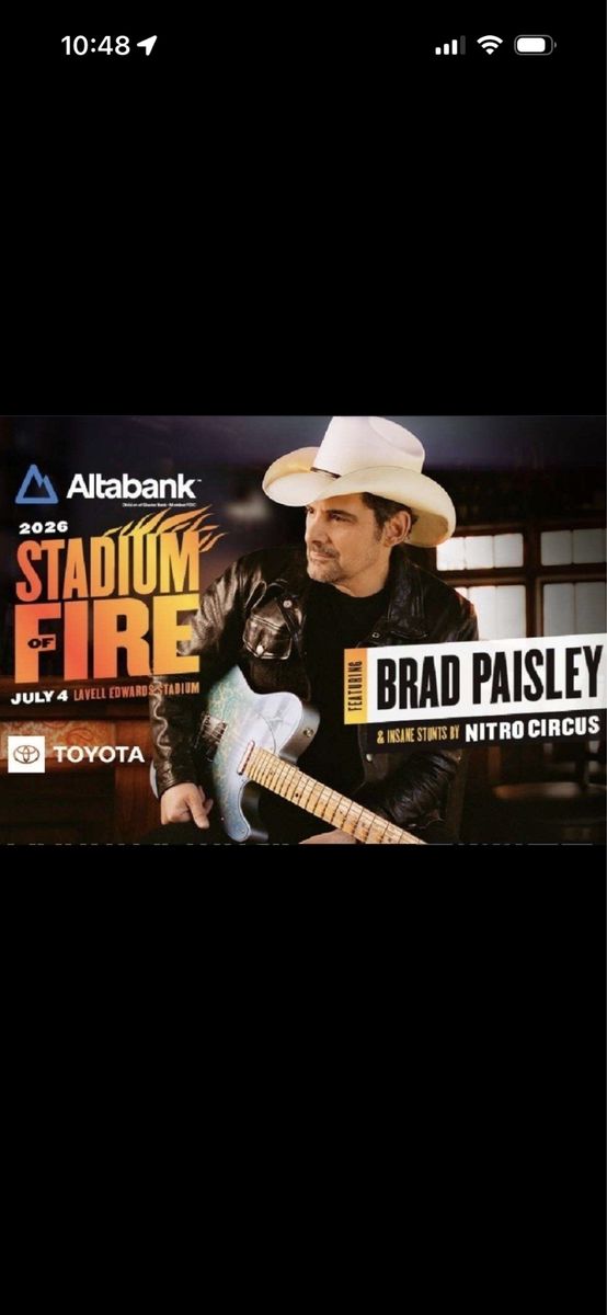 Stadium fire tickets.