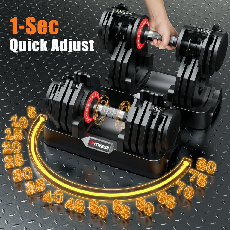 IFITNESS 80. Lb adjustable weight system