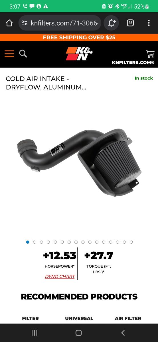 NEED GONE 2010 Duramax K&N Cold Air Intake