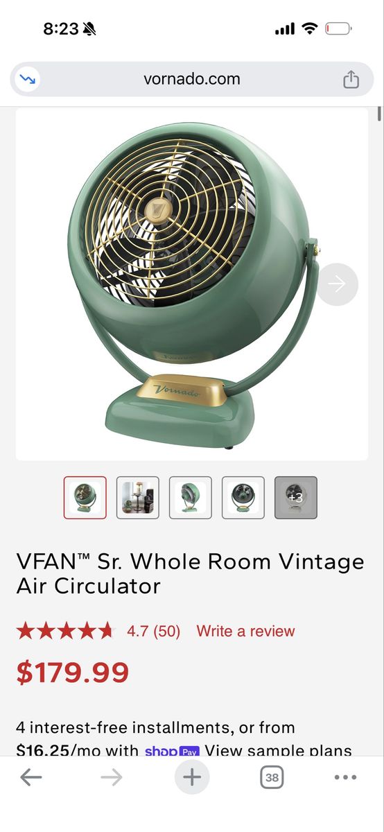 Vornado V Fan Sr