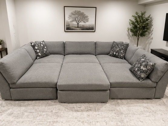 Like New Ashley Modular Sectional Sofa