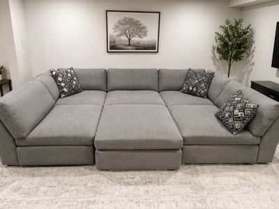 Like New Ashley Modular Sectional Sofa