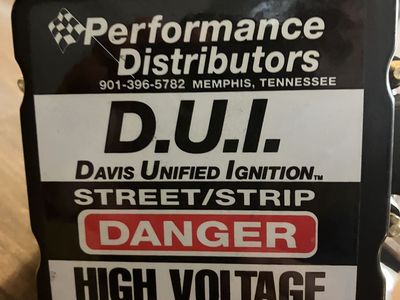 Davis Unified Ignition (DUI) AMC V8 HEI Distributor #40820BK -NEW