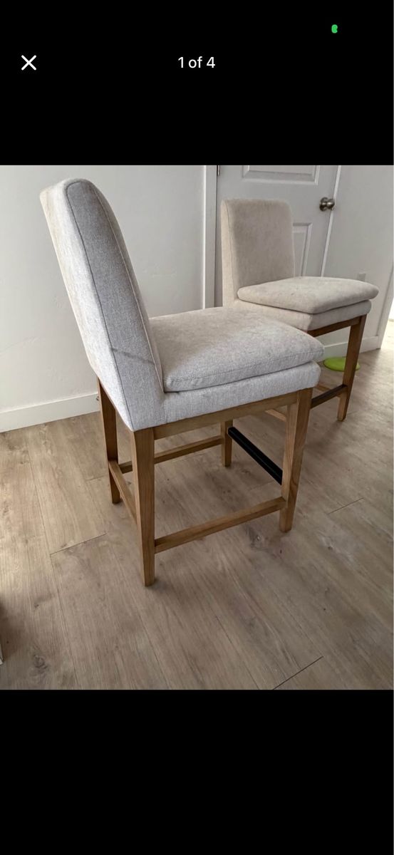 Need a gone asap Rylee Fabric Counter bar Stool, 2-pack