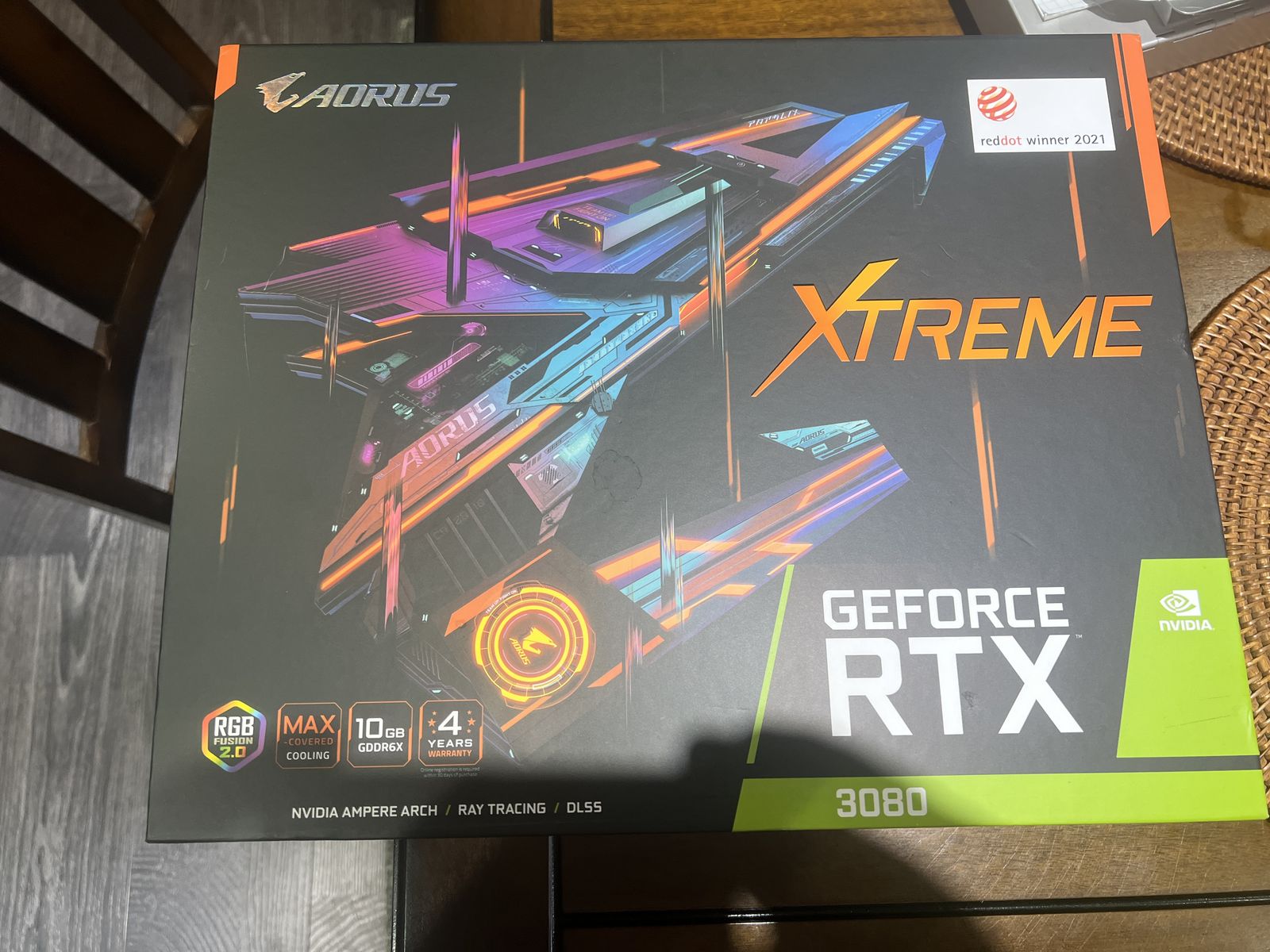 GIGABYTE AORUS GeForce RTX 3080 Xtreme 10GB GDDR6X Graphics Card