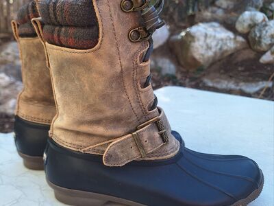 Fabulous Womens Sperry Top Slider Boots Sz-6