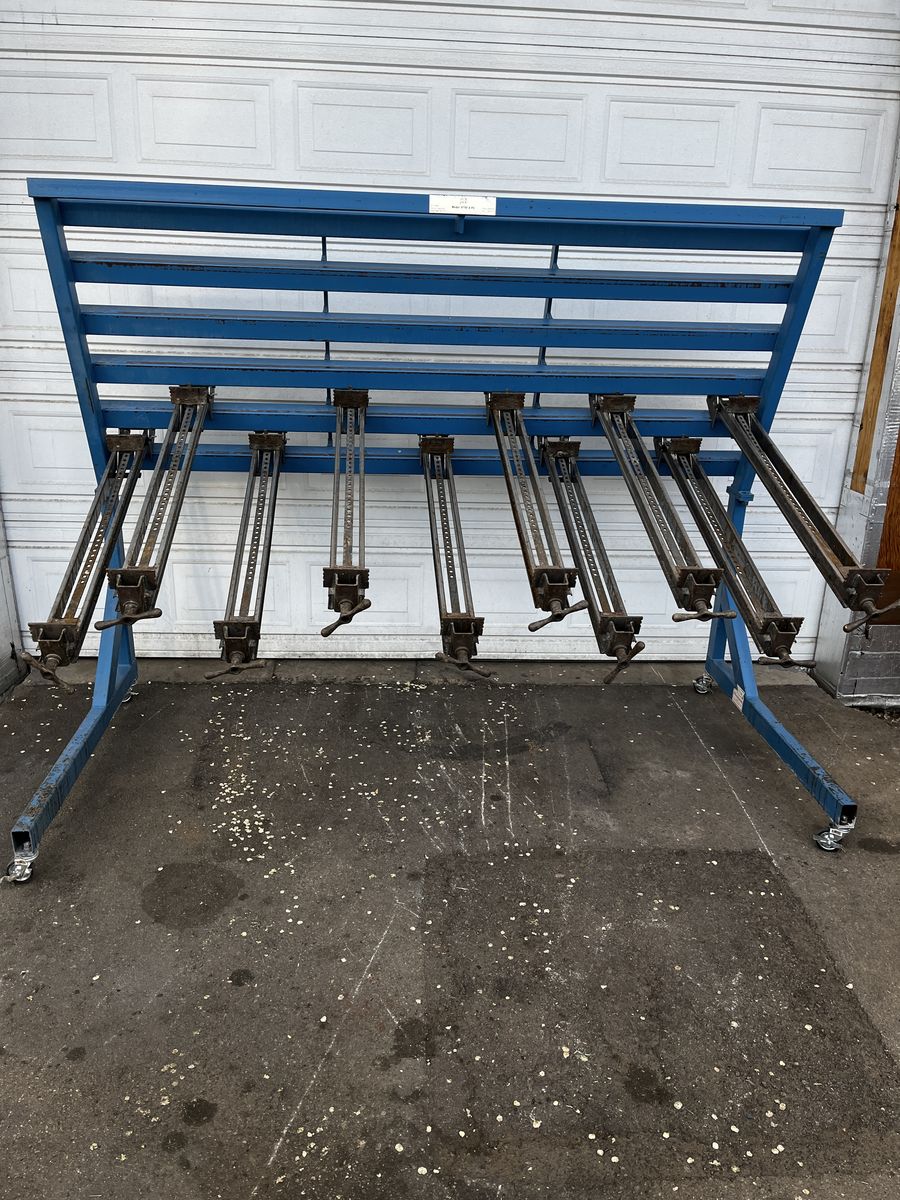 JLT 8 foot clamp rack glue up rack