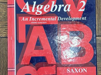 Saxon Algebra 2: An Incremental Development Homeschool Set (3rd Edition)