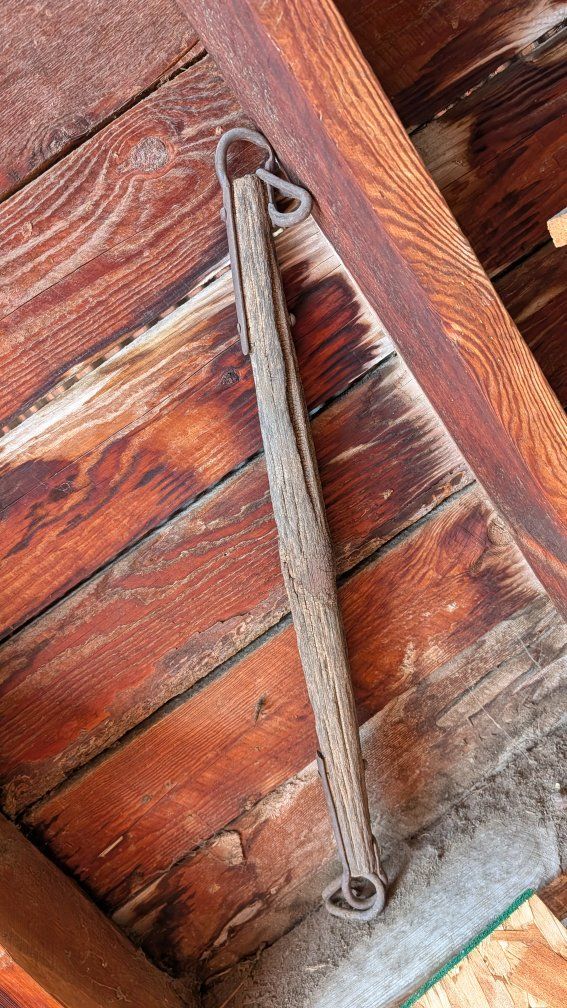 Vintage Wooden Single Tree / Whiffletree - Farm Implement Yoke