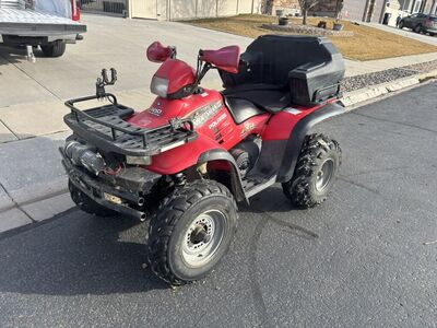 2001 polaris Sportsman 500 4WD and Plow