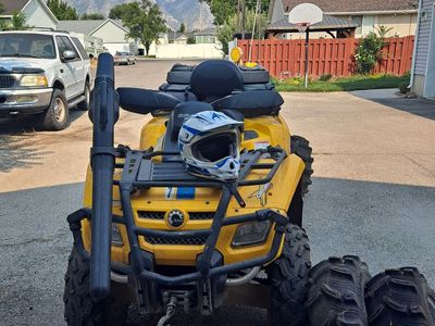 2008 Can-Am Outlander 650 XT (4X4) low mileage
