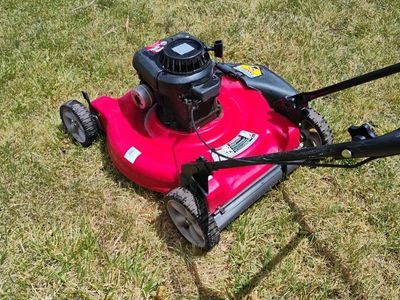 Red Push Mower - Used, Good Condition