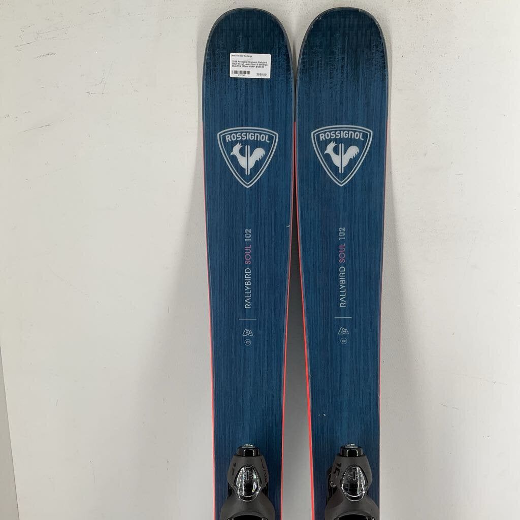 2026 Rossignol Women's Rallybird Soul 102 w/ Look Pivot 15 Bindings