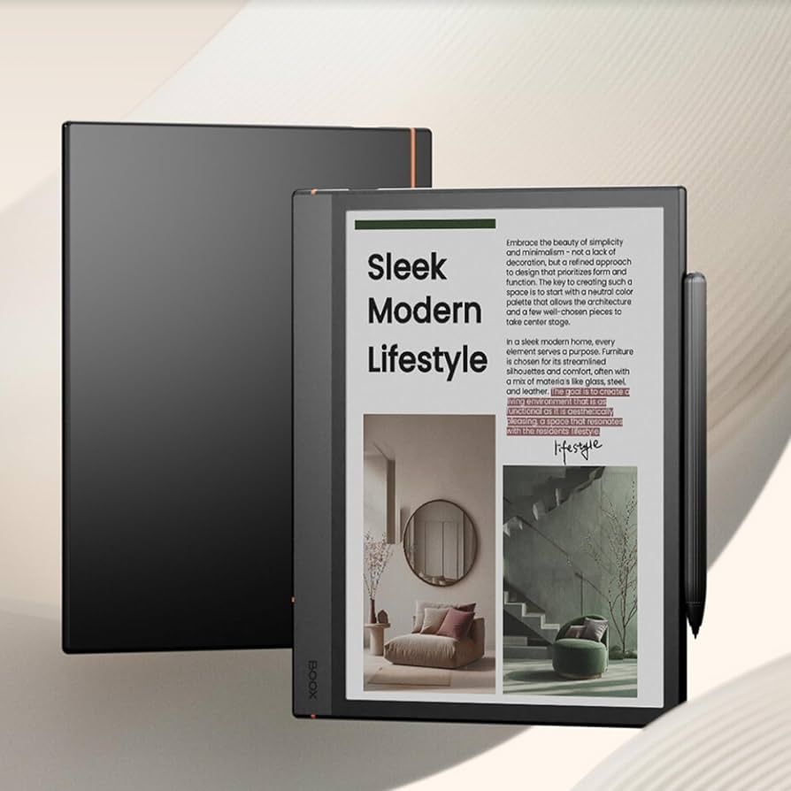 E-ink 10.3" paper display tablet and case - BOOX Note Air4 C (10.3")