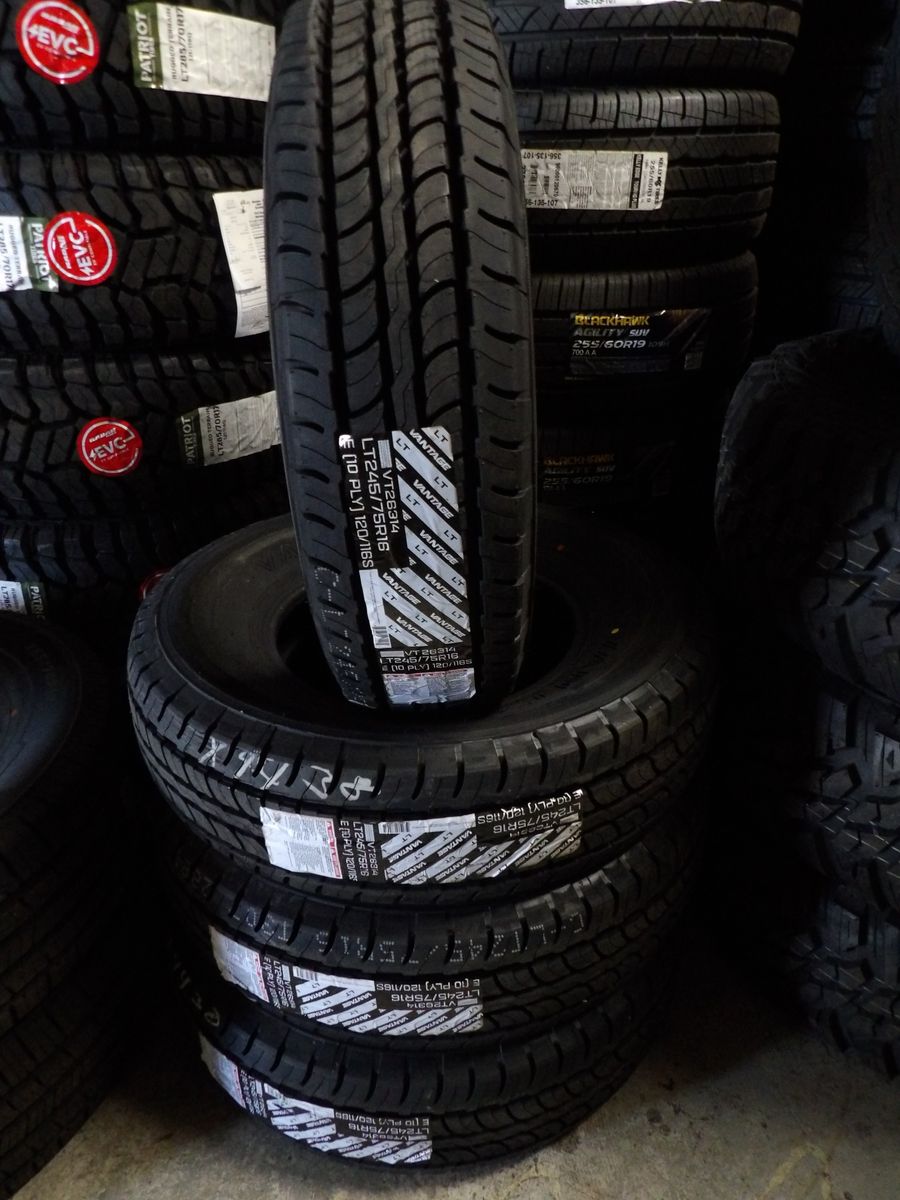 245/75R16 VANTAGE HD SET OF NEW TIRES