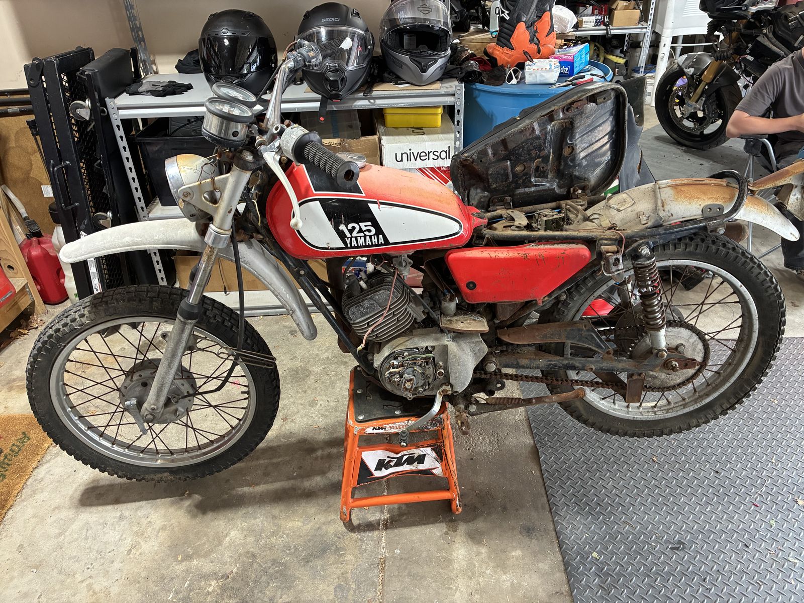 1974 Yamaha DT125