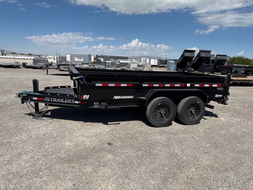 2026 PJ Trailers 7x14 83 Low-Pro (DL) Dump Traile"