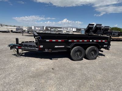 2026 PJ Trailers 7x14 83 Low-Pro (DL) Dump Traile"