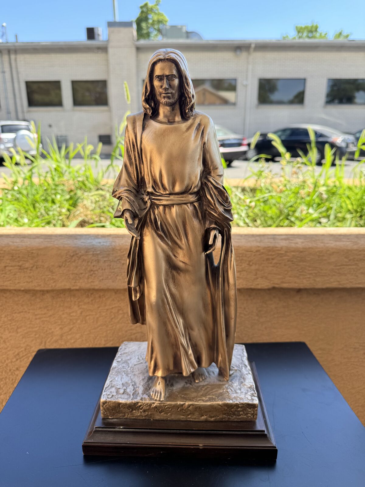 Angela  Johnson Cast Bronze Sculpture of Jesus