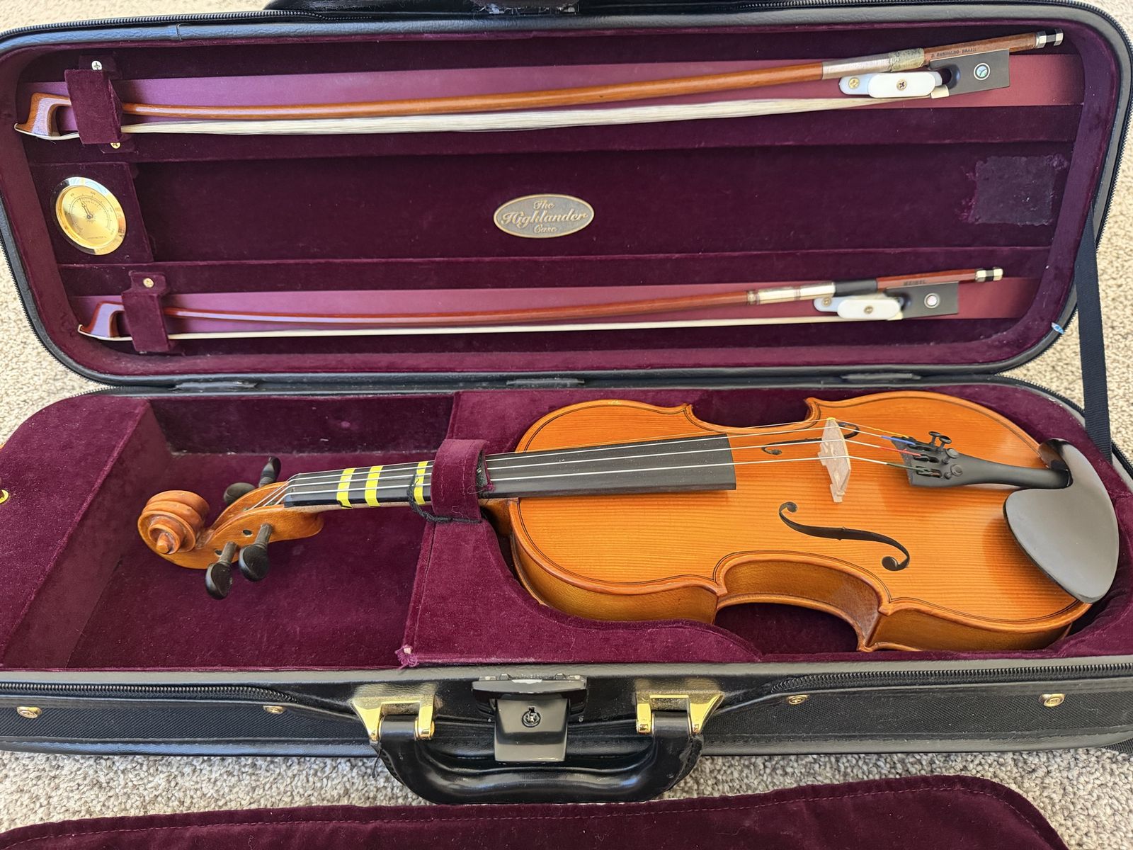 2019 Franz Hoffman Danube 1/4 size Student Violin