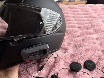 SHOEI RF-SR with Cardo Packtalk Edge