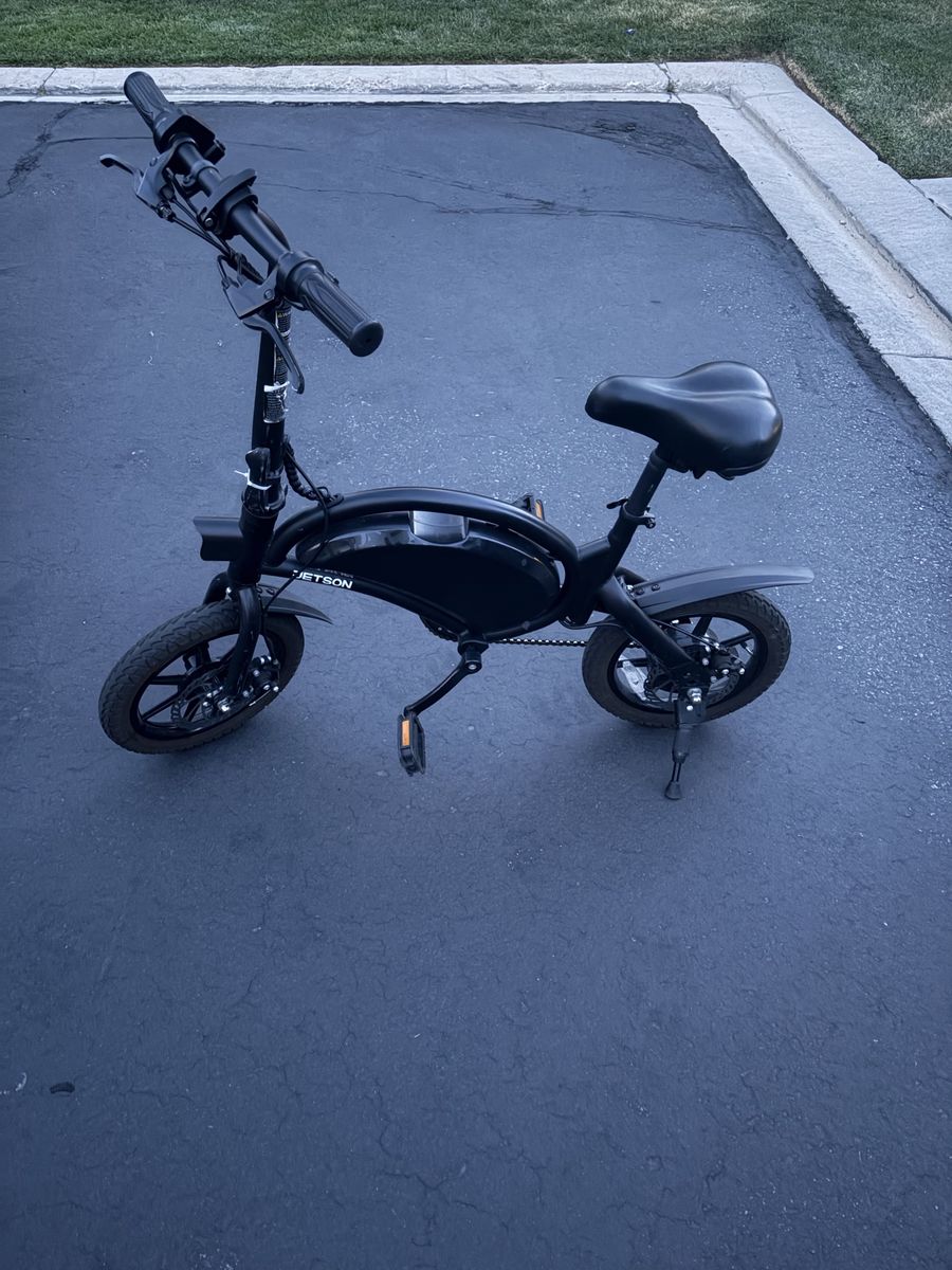 Jetson Bolt Pro Electric Bike Black Compact Commuter