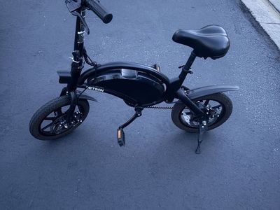 Jetson Bolt Pro Electric Bike Black Compact Commuter