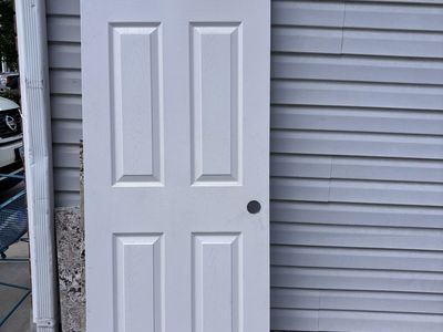 Interior hollow core six panel door 28x80 left swing